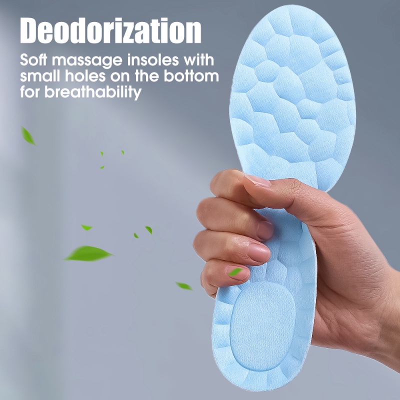 Đế Lót Giày Mềm Mại Mát Xa Chân Cắt Được Cho Nam Và Nữ