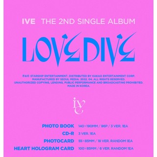 IVE - 2nd Single Album [LOVE DIVE]