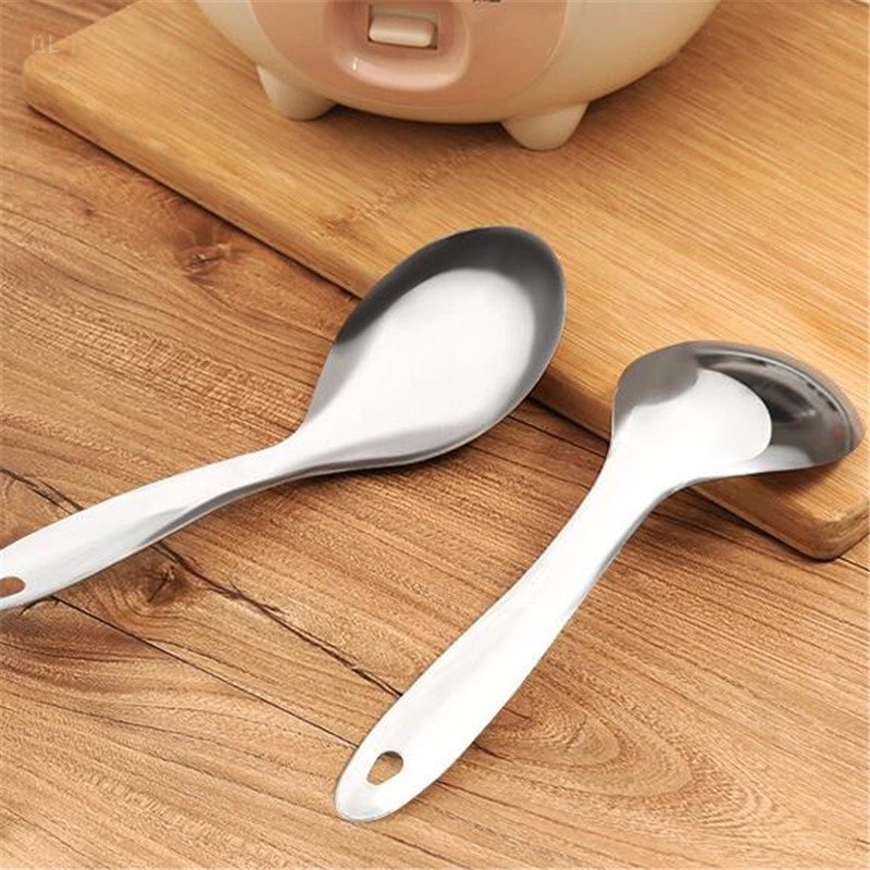 Xẻng Xới Cơm Bằng Thép Không Gỉ Chống Dính Sáng Tạo