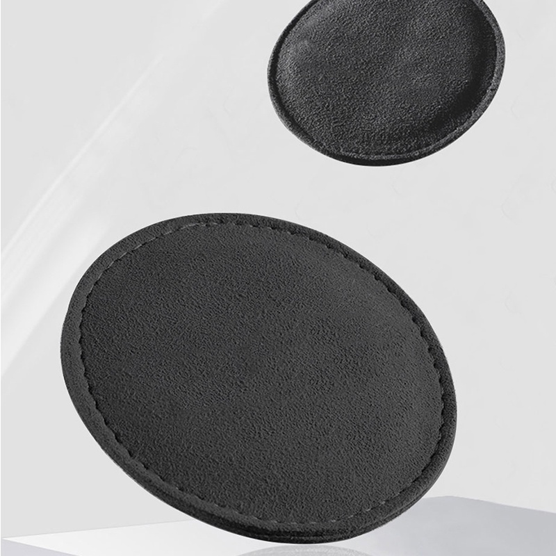 Tấm Lót Cốc Nước / Giá Đỡ Bình Nước Bằng Da Lộn Chống Trượt Tiện Dụng Cho Xe Hơi