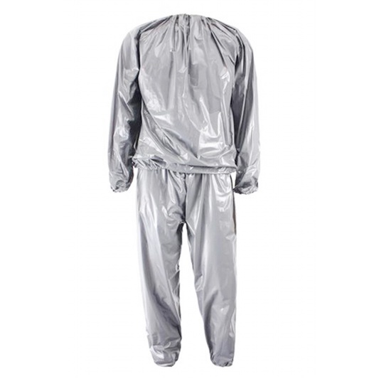 Heavy duty fitness giảm cân mồ hôi sauna bộ đồ tập gym anti-rip