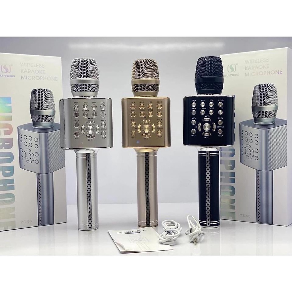 Míc hát karaoke kèm loa bluetooth YS96/ YS97
