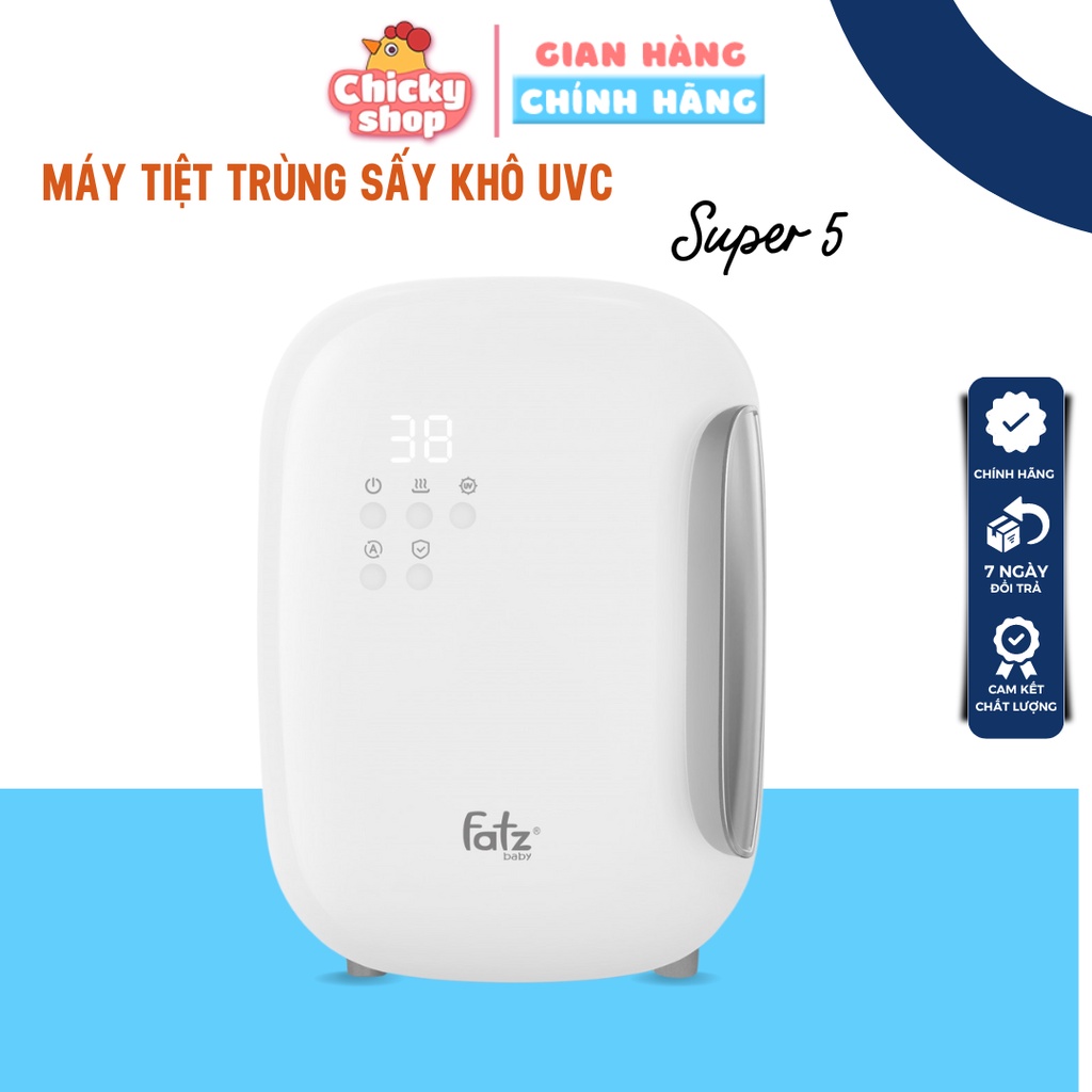 Máy tiệt trùng sấy khô UVC Fatzbaby - Super 5 - 16L FB4709TN FatzBaby