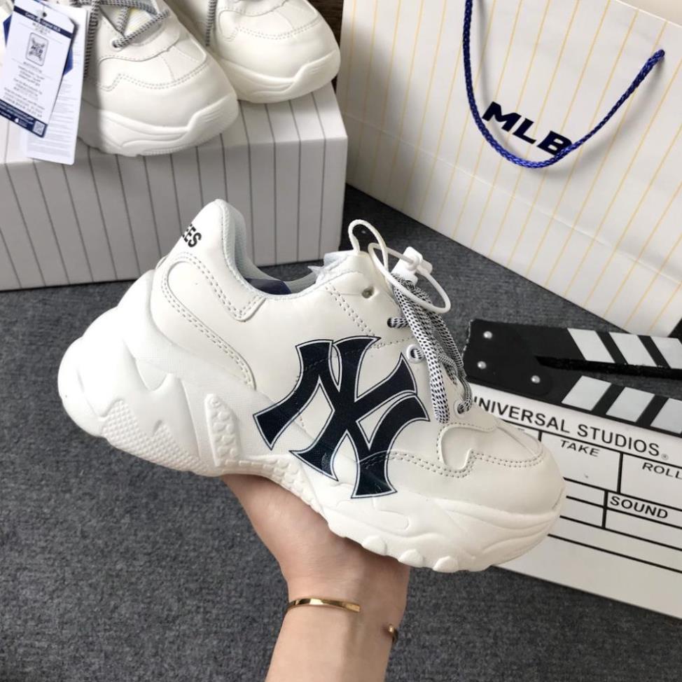 Giày 𝐌𝐋𝐁 Boston LA ,NY Đế Nâu, Giày Thể Thao 𝐌𝐋𝐁, Giày Sneaker ulzzang thể thao nam nữ cổ ngắn đế độn 5cm tăng chiều cao