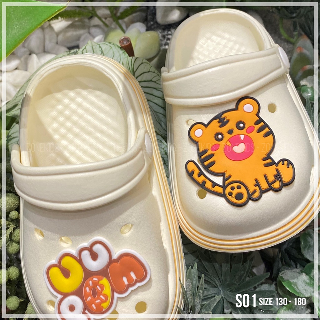 Dép sục siêu nhẹ, siêu êm cho bé gái bé trai Zonekids - S01