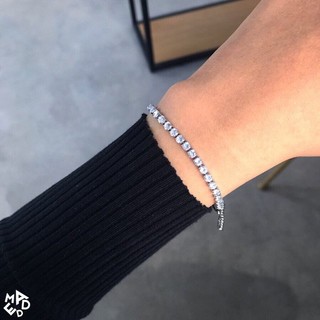 Diamond - Titan bracelet / vòng tay đính đá titan