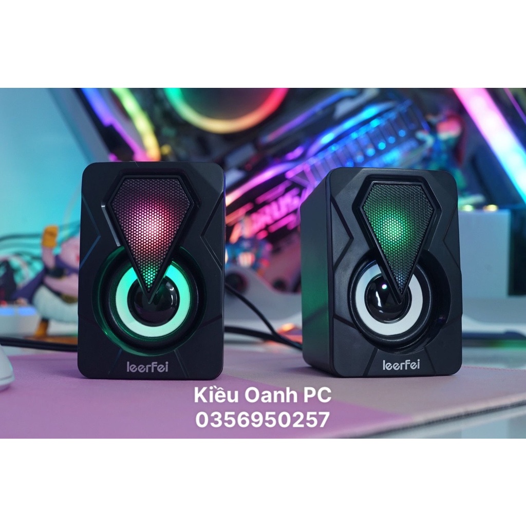 Loa Máy tính để bàn và Laptop Mini 2.0 SPEAKER Y-9077 LED RGB Bảo hành 06 Tháng GIÁ CỰC RẺ