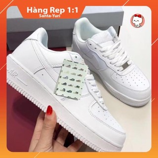 Giày Thể Thao Nam Nữ Đẹp Màu Trắng full, Giày Sneaker Trắng full đầy đủ box bill