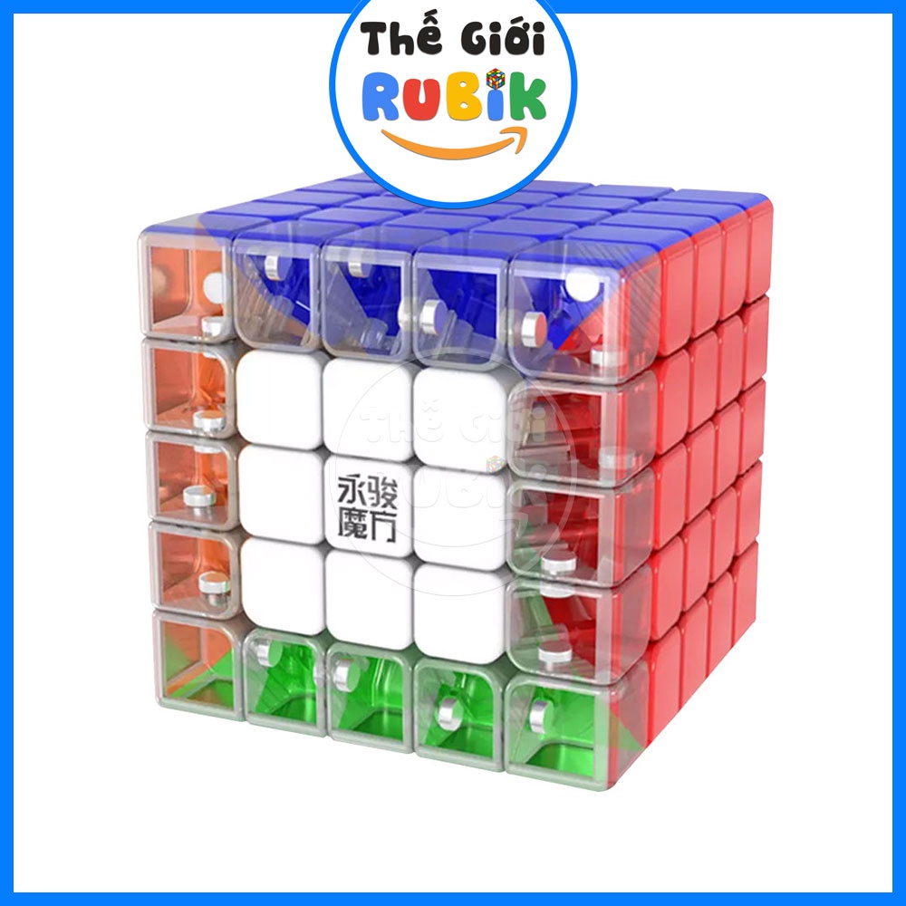 Rubik 5x5 Nam Châm YJ YuChuang v2 M 5x5x5 Magnetic Có Nam Châm YongJun YuChang V2M Cube | Thế Giới Rubik