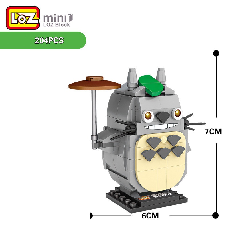 Loz Bộ Đồ Chơi Lắp Ráp Mô Hình Nhân Vật Hoạt Hình Sáng Tạo Cho Bé