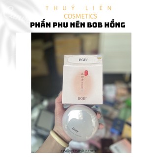 Phấn nền trang điểm cao cấp dạng nén BOB hộp hồng//Xanh