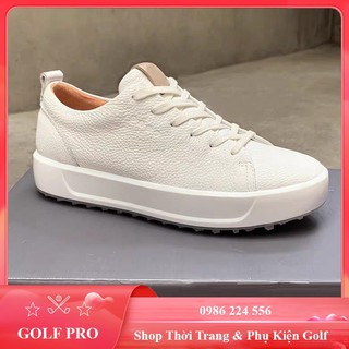 Giày đánh golf nam Ecco dây buộc êm chân thoáng khí chống thấm nước tốt GG032
