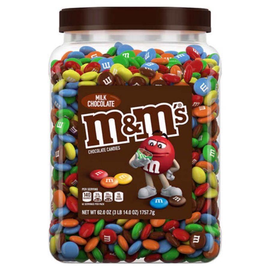 [Ảnh thật] Sản phẩm Socola M&M's Milk Chocolate/ Peanut, Vàng/ Nâu 1.8 kg