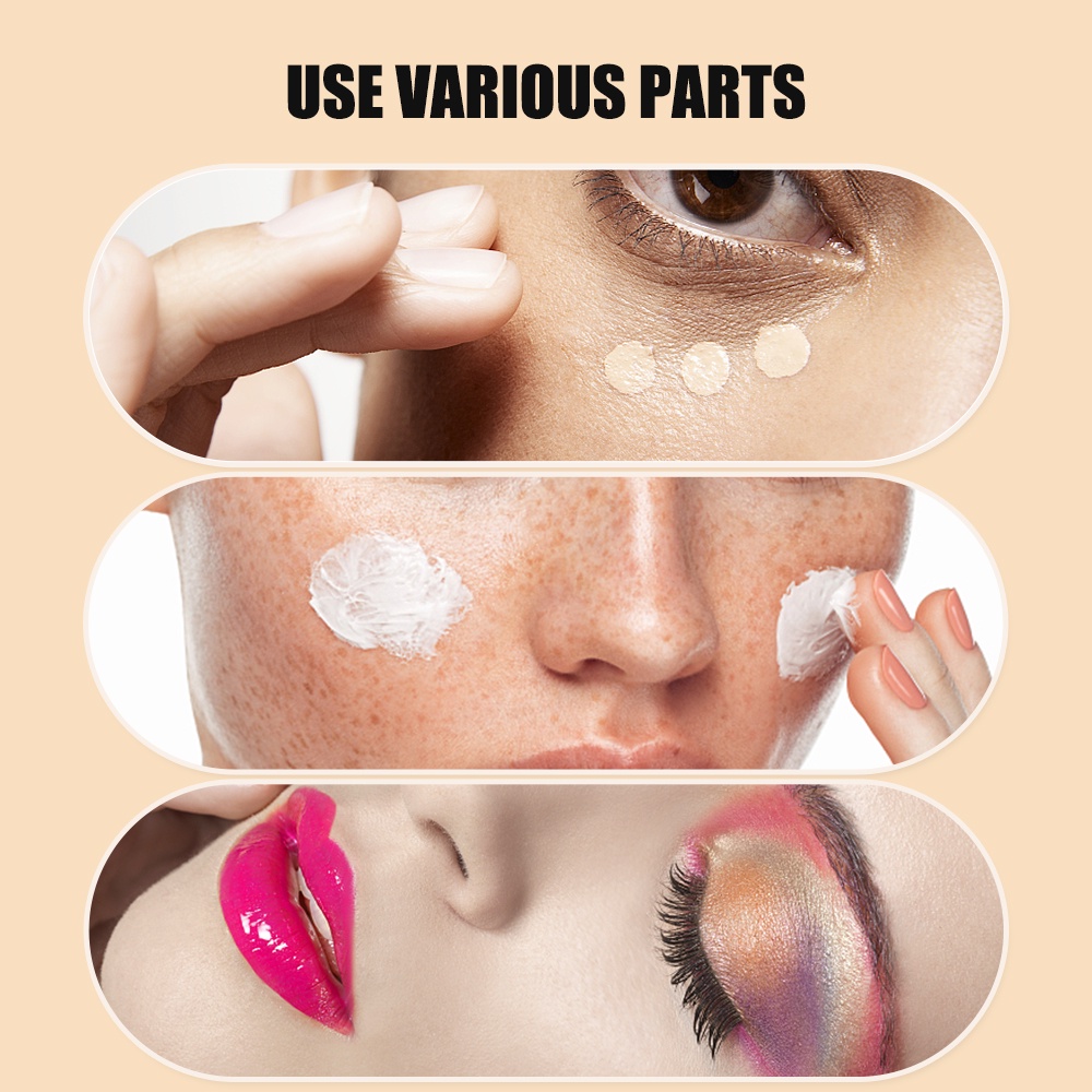 Que Trộn Kem Nền Trang Điểm Bằng Thép Không Gỉ Cho Nữ