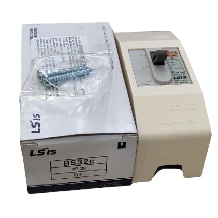 MCCB LS BS32c W/C-10A loại có vỏ 2P 220V 1.5kA