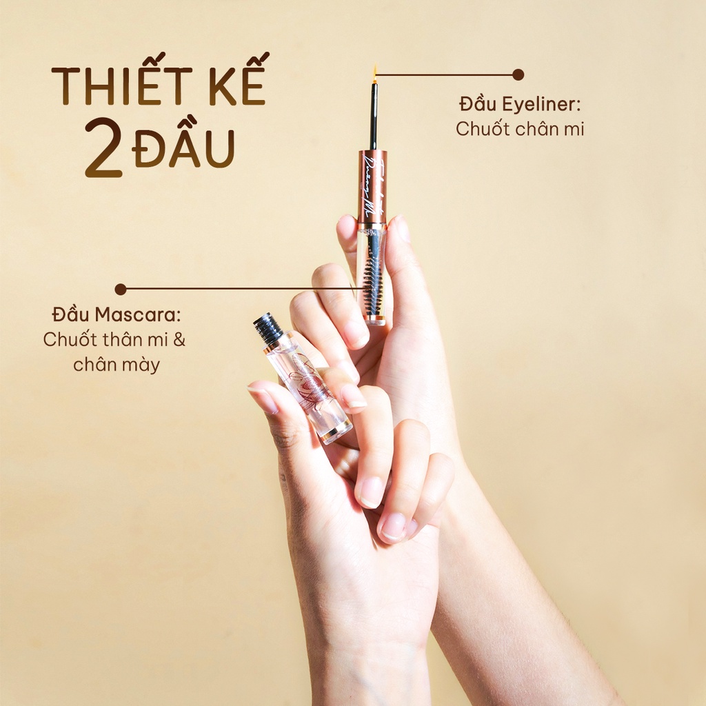 Tinh chất dưỡng mi MACALAND 5ml/10ml chiết xuất từ dầu mắc ca giúp mi chắc khoẻ dài cong tự nhiên