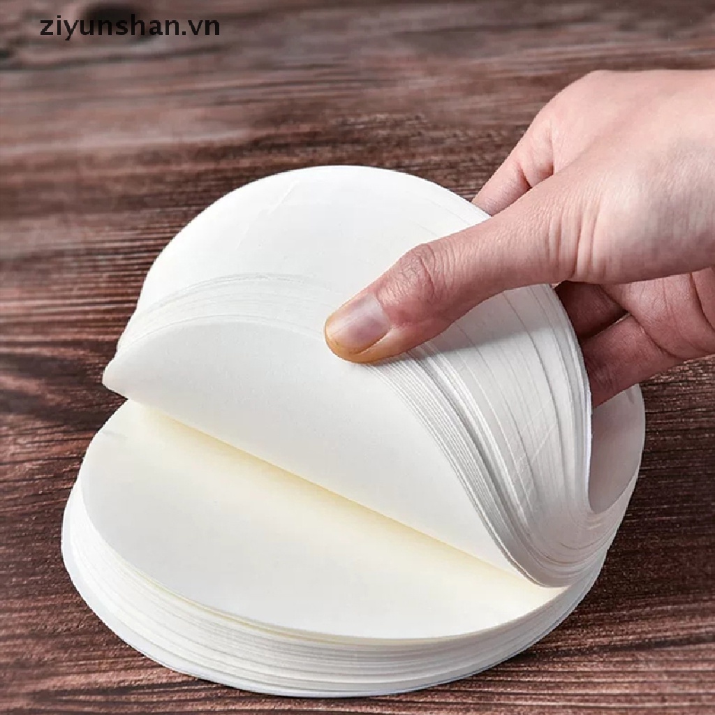 Set 50 Miếng Giấy Lót Chống Tràn Hình Tròn 11 / 12 / 13 / 14cm