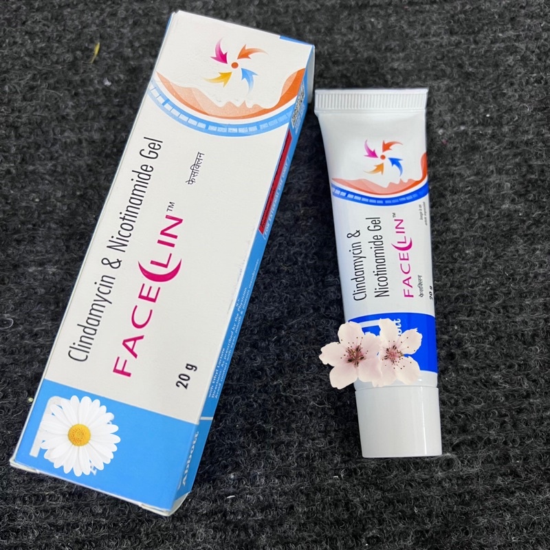Kem Faceclin kiềm dầu và giảm mụn