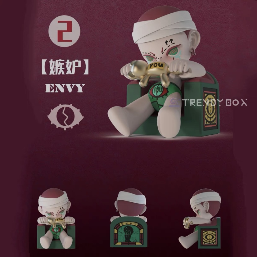 Sos Mô Hình Búp Bê Seven Deadly Dễ Thương Dùng Làm Quà Tặng Cho Bạn Bè