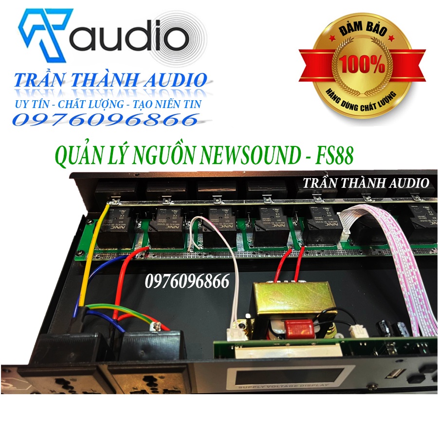Quản lý nguồn NEWSOUND FS88 hàng nhập khẩu có chế độ lọc nguồn