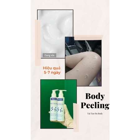Peel Da Body, Peel nách, mông, Bẹn, Làm Sáng Da Mờ Thâm An Toàn 150gr