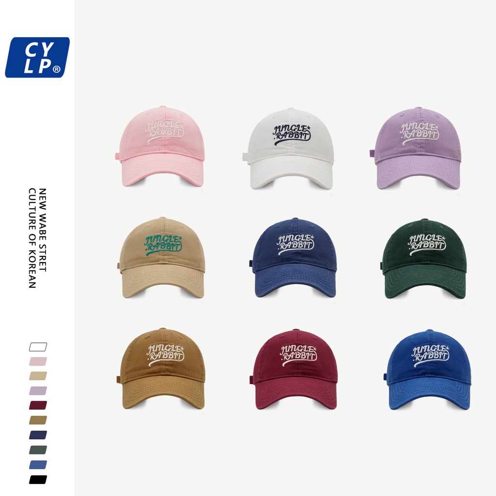 Mũ Lưỡi Trai Thêu Chữ Phong Cách Hàn Quốc Thời Trang Cho Cặp Đôi