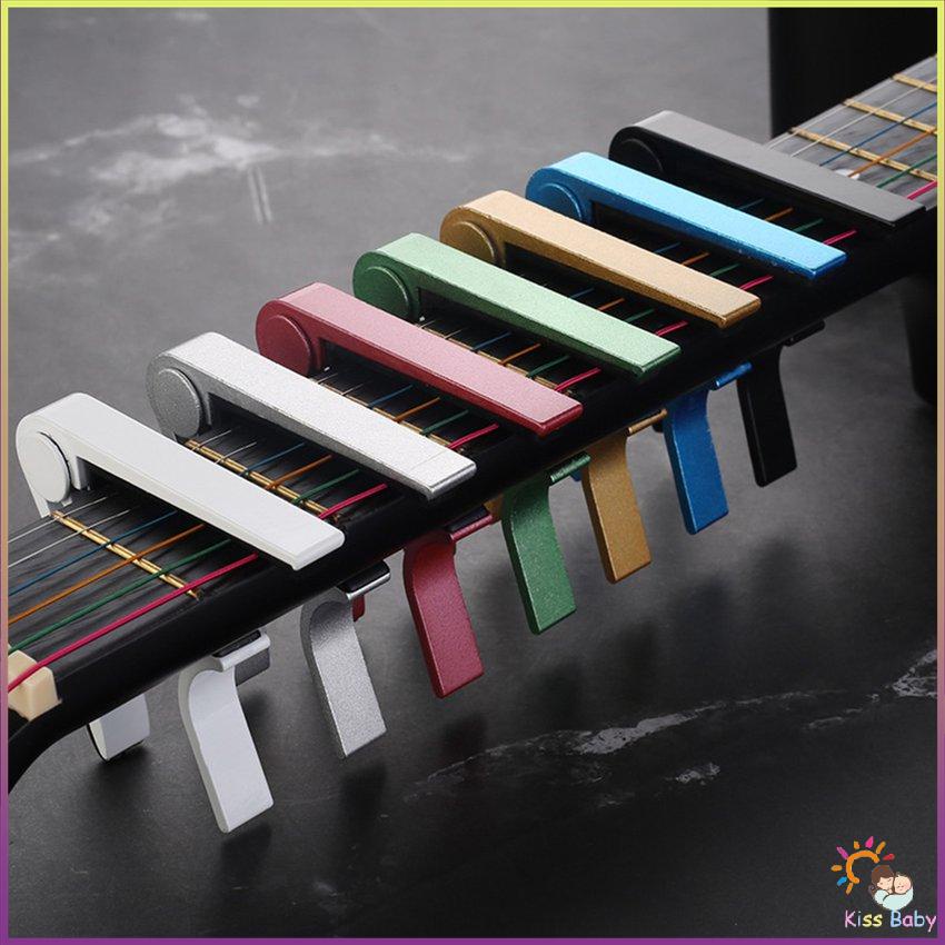 Đàn Guitar Capo Đa Năng Hợp Kim Nhôm Acoustic Loại Mới Thay Đổi Nhanh Kẹp