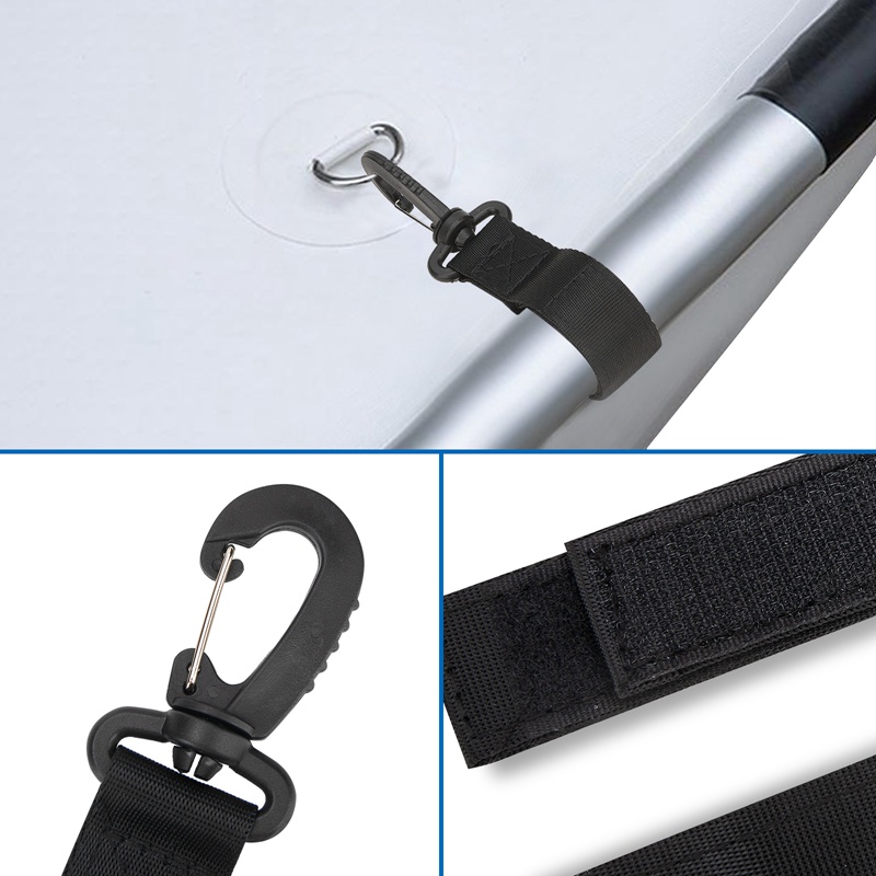 Set 6 Kẹp Cố Định Mái Chèo Thuyền Kayak Chuyên Dụng