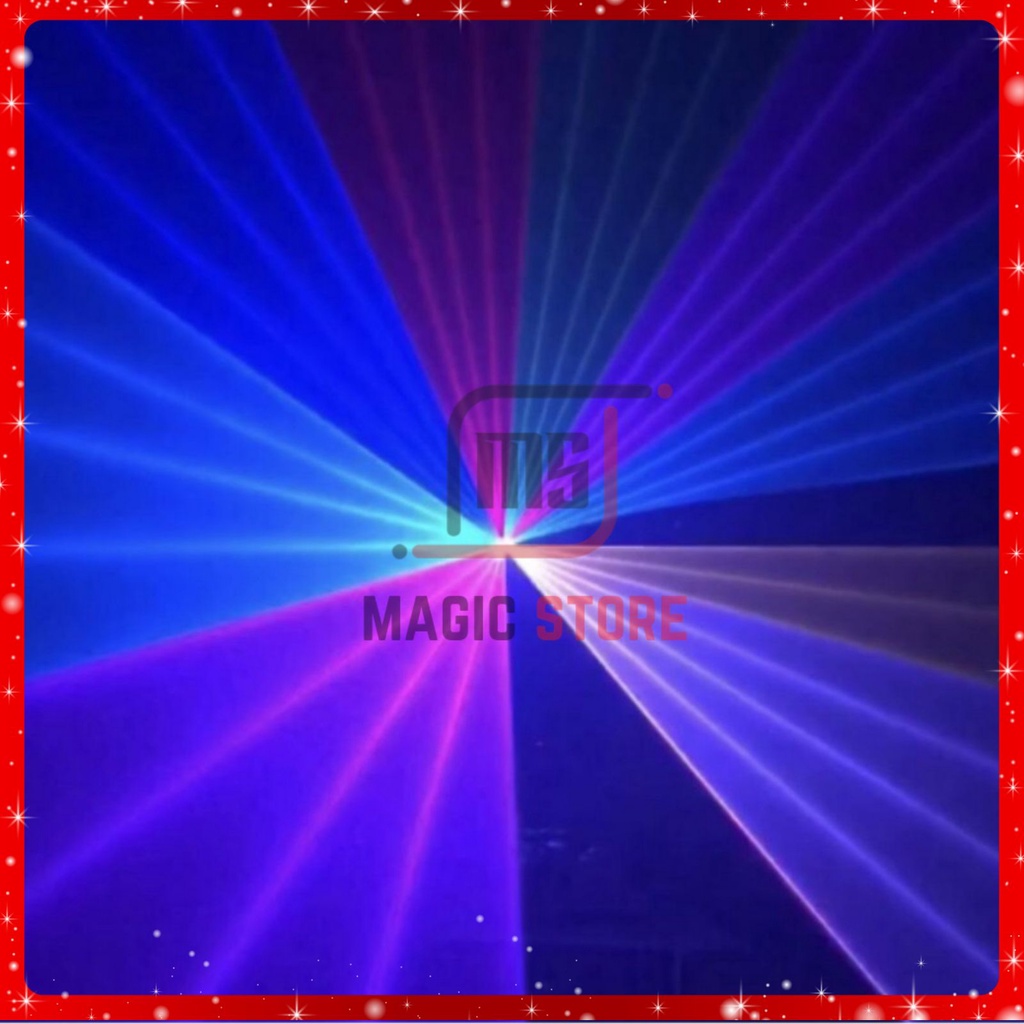 Đèn Laser Quét Tia Laser RGB 500 Góc Quét Rộng Và Mượt Mà Cho Phòng Karaoke