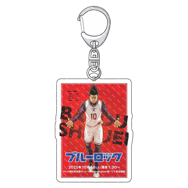 Ygt Móc Chìa Khóa Bằng Thép Không Gỉ In Hình Anime Isagi Yoichi Dễ Thương Cho Nam Và Nữ