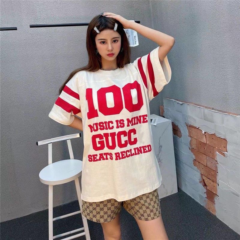 Áo Thun Cotton GUCI Nam Nữ Hàng Cao Cấp