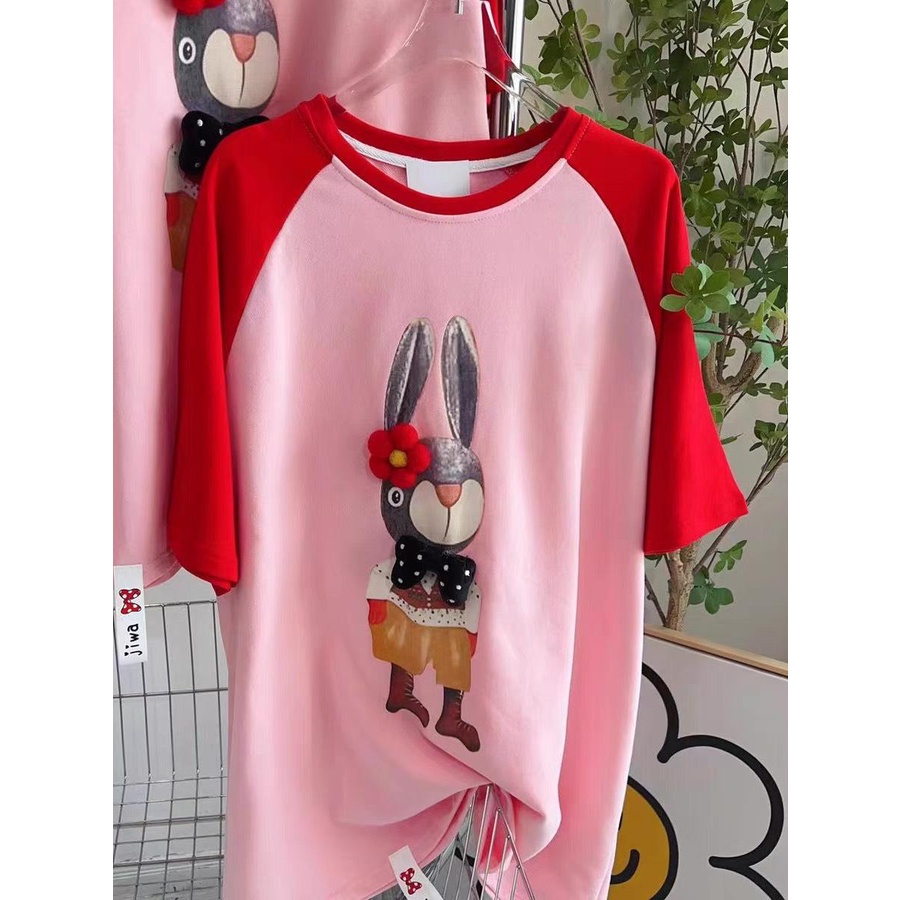 Áo Thun TN QC In Hình Cute - E116