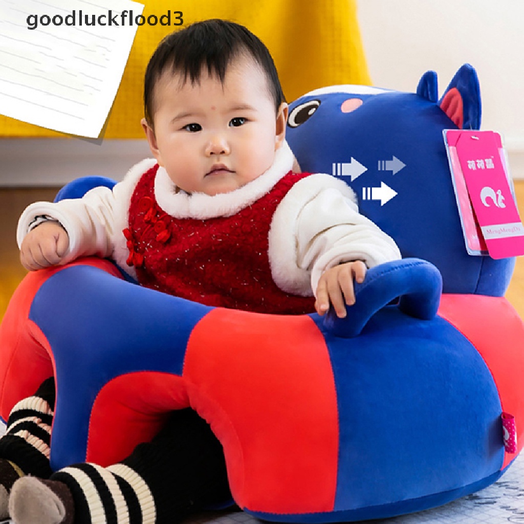 Vỏ Bọc Ghế Sofa Bằng Lông Nhung Hình Động Vật Cho Bé Sơ Sinh