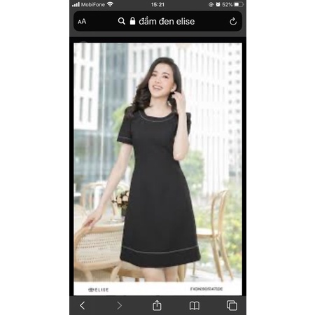 đầm elise size l