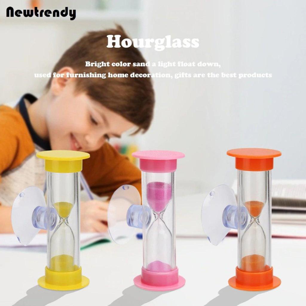 3 Minutes Kids Teeth Brushing Timer With Suction Cup Home Decoration