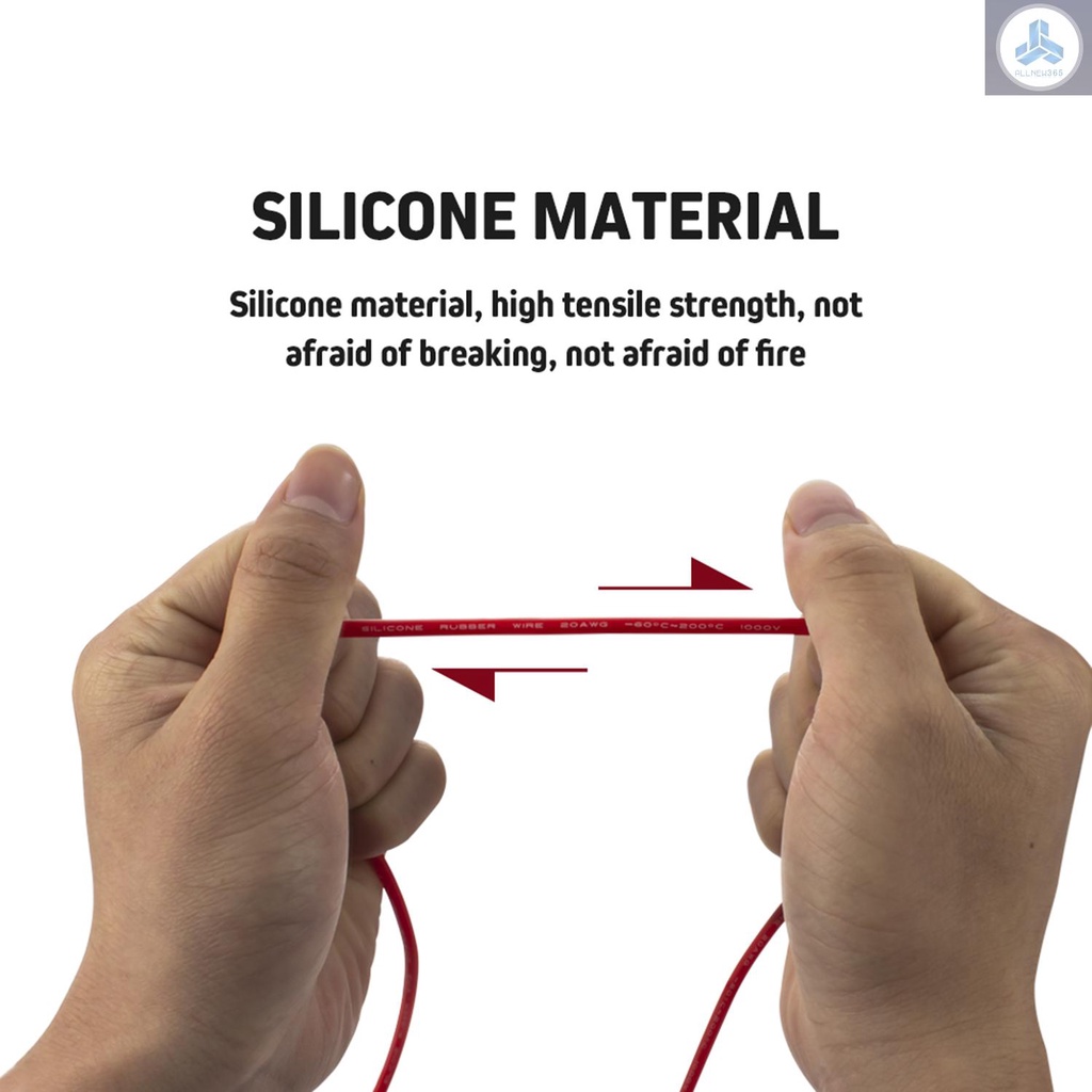 Dây Thử Điện Bằng Silicon Mạ Vàng PT1008 20A 1000 V B130 Chuyên Dụng