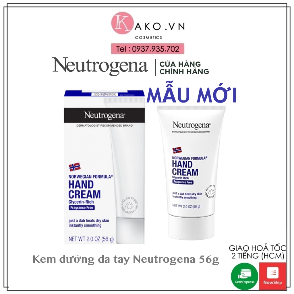 Kem dưỡng tay Neutrogena Norwegian Formula Hand Cream, 56g