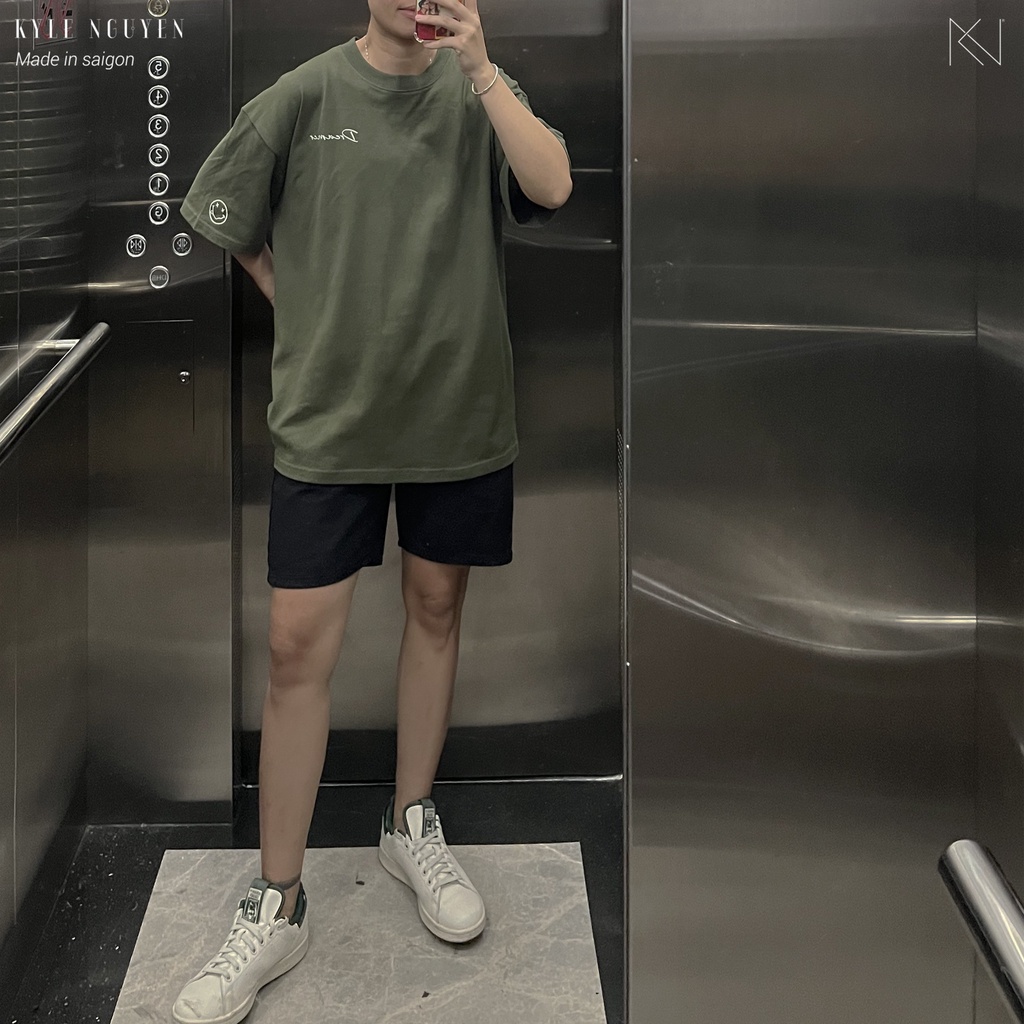 Quần shorts kaki_Trắng & Đen_Kaki Shorts’s KN