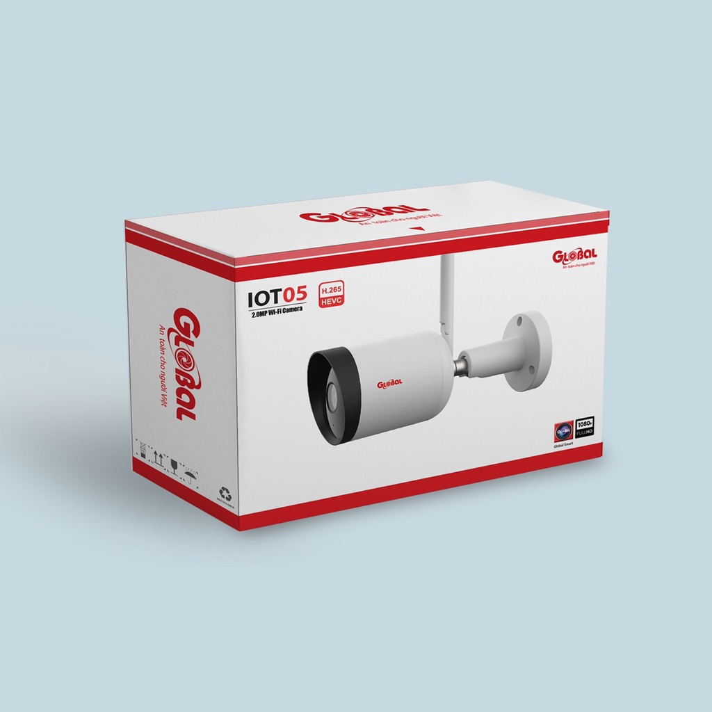 Camera IP WIFI Global IOT-05 full HD 1080P – Ngoài Trời