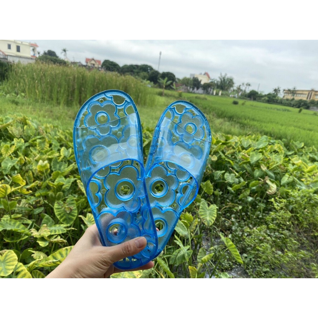 Dép đi trong nhà - dép Sline có lỗ thoát nước chống trơn trượt