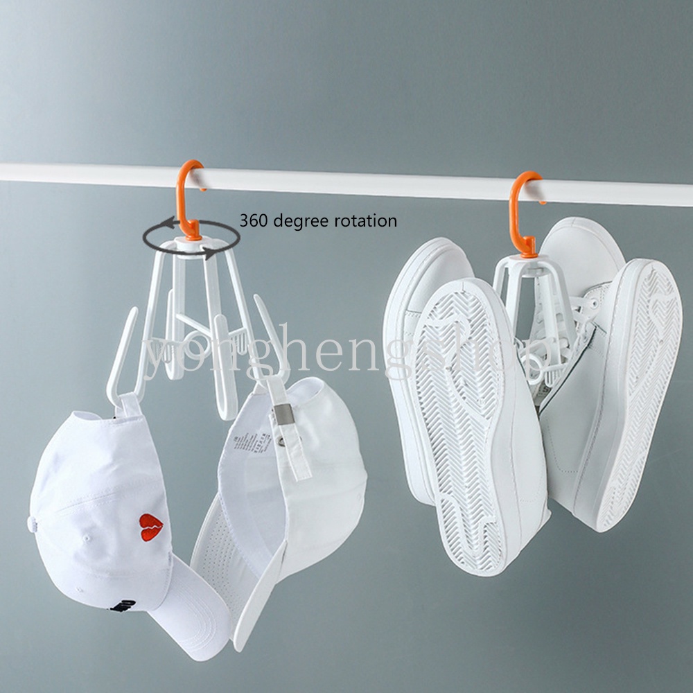 Móc Phơi Giày Đa Năng Dạng Xoay Tiện Dụng