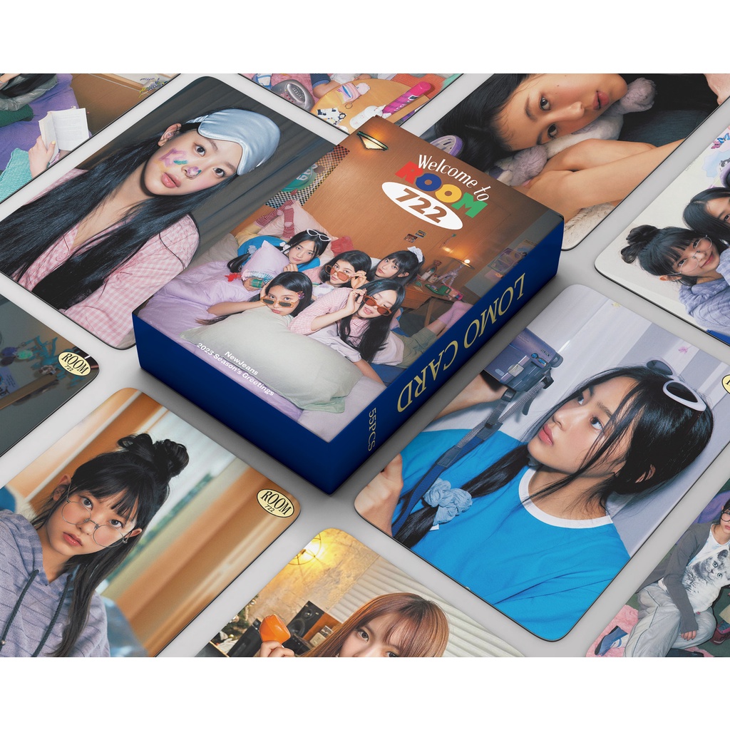 NewJeans 2023 SEASON’S GREETINGS Photocard New Jeans OMG MINJI HANNI DANIELLE Lomo Card