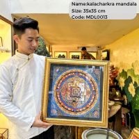 Tranh Thangka mandala kích thước lớn cho phật tử mật tông- kim cang thừa.