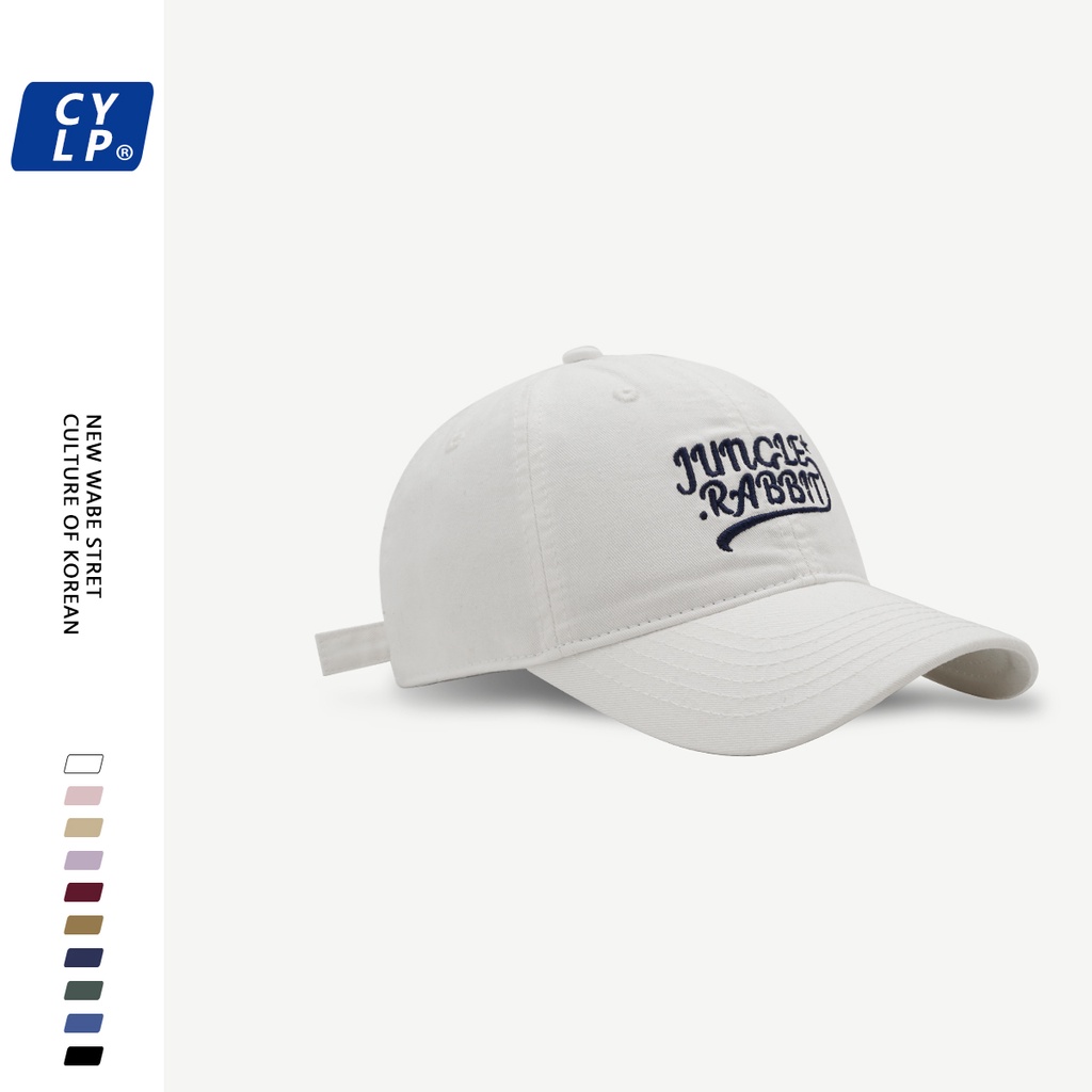 Mũ Lưỡi Trai Thêu Chữ Phong Cách Hàn Quốc Thời Trang Cho Cặp Đôi