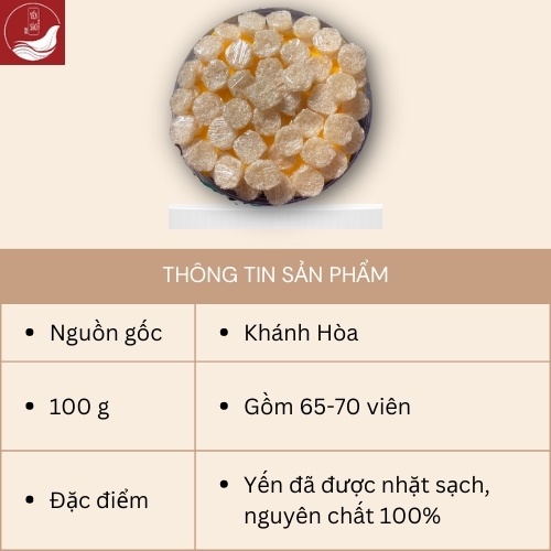 Set yến baby nguyên chất 100% dùng thử cho bé, Yến baby sạch lông tặng kèm táo đỏ đường phèn chưng tại nhà