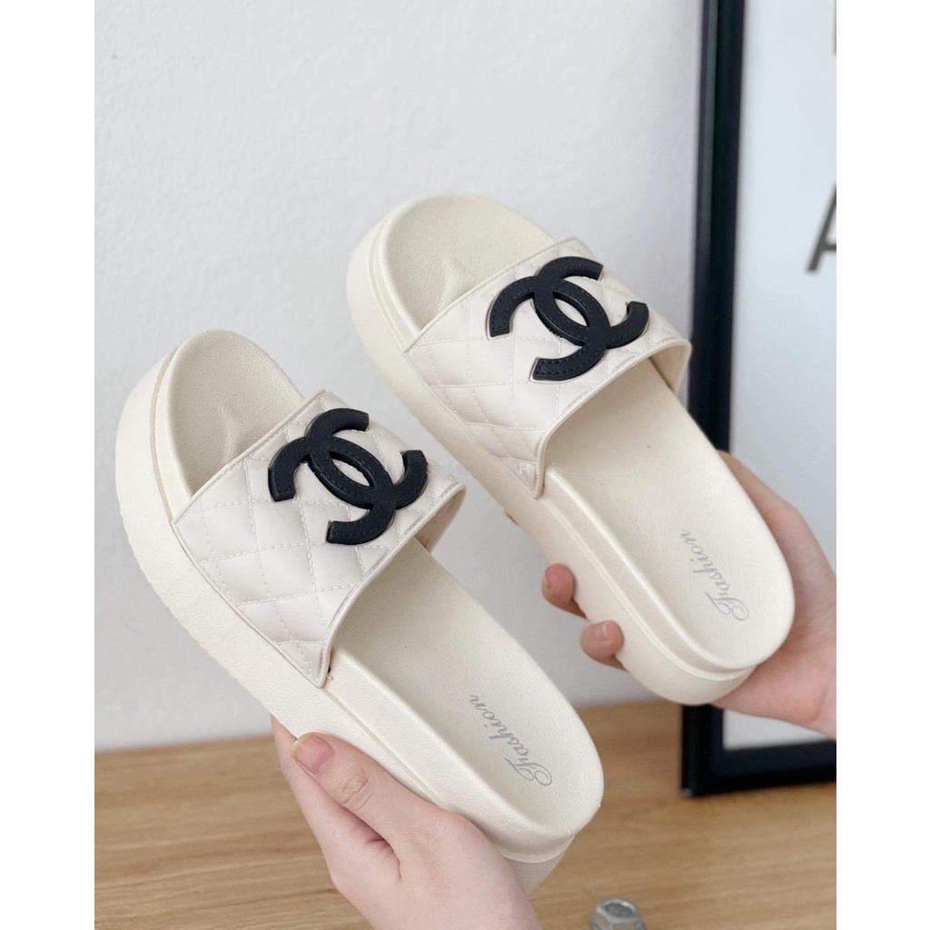 (Hàng Có Sẵn )Dép Lê nữ chữ X đế cao 5cm FUllbox đang hot hit 2023,mẫu này đi lên chân siêu sang và đẹp ,êm nha