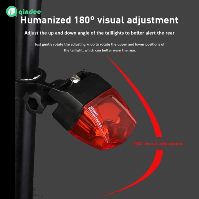 Đèn Cảnh Báo Chống Thấm Nước Có Nam Châm Gắn Đuôi Xe Đạp