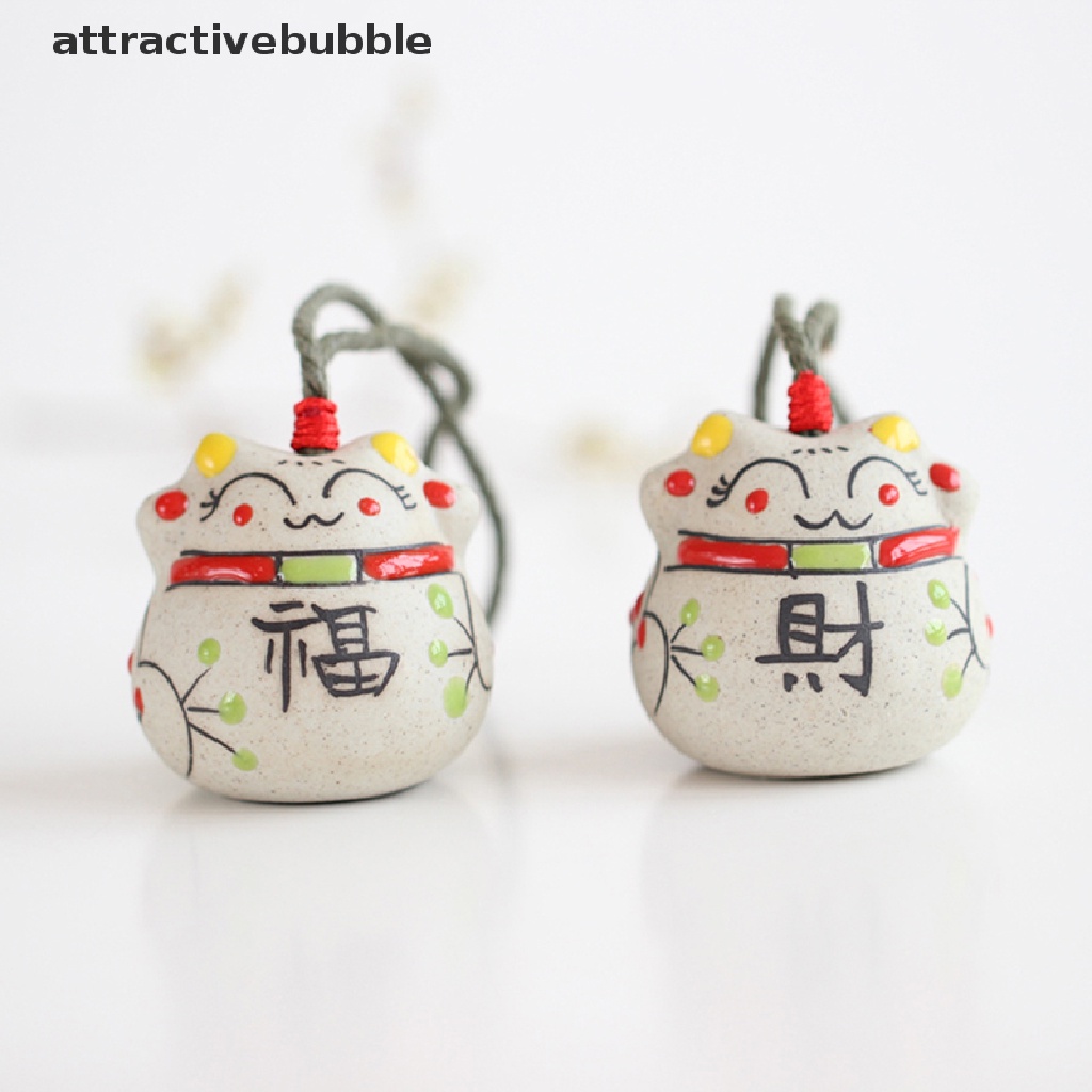 Móc Khóa Hình Chú Mèo May Mắn Đáng Yêu