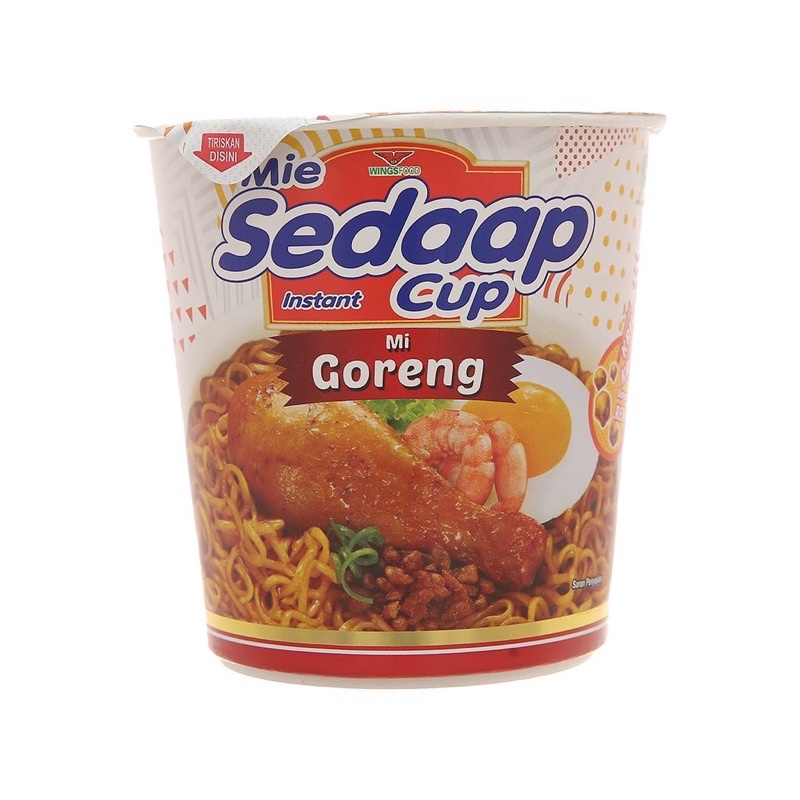 Mì Trộn Sedaap Vị Gà Cay| Không Cay Ly 85G