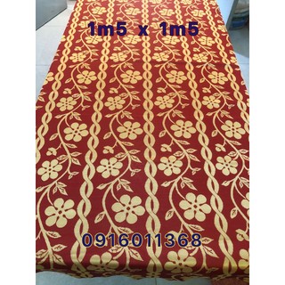Khăn Trải Bàn gấm Bông Bính